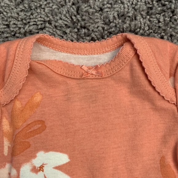 Carter’s Pink Sleeper Gown Size 3M NWOT - Picture 2 of 4